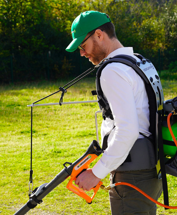 DESHIDRATADORA TERMICA DE MALAS HIERBAS RIPAGREEN MOBILITY KIT