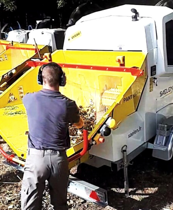 TRITURADORA SOBRE REMOLQUE TS INDUSTRIE GS PANTHER D