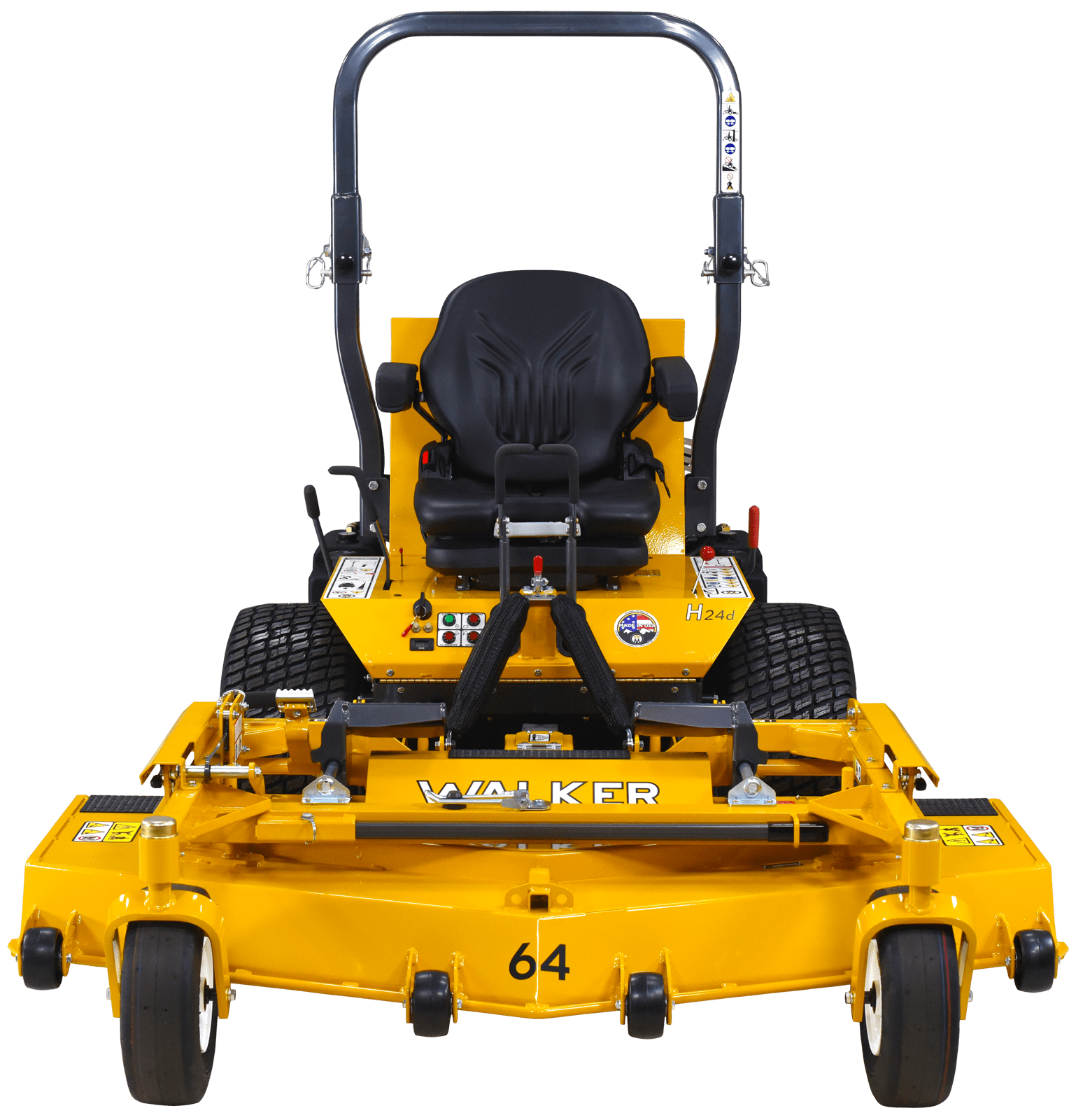 Segadora Autoportante de radio cero Walker modelo H24d - Imagen 3