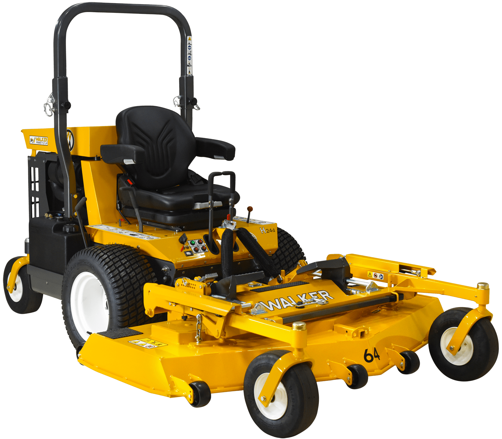 Segadora Autoportante de radio cero Walker modelo H24d - Imagen 4