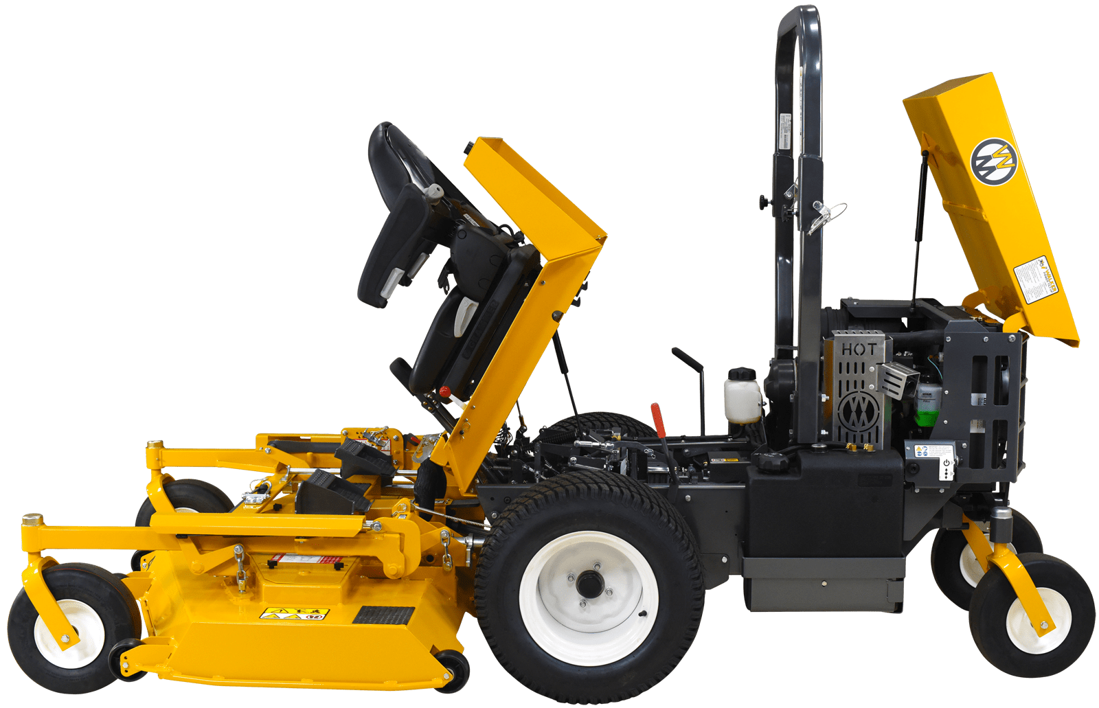 Segadora Autoportante de radio cero Walker modelo H24d - Imagen 5