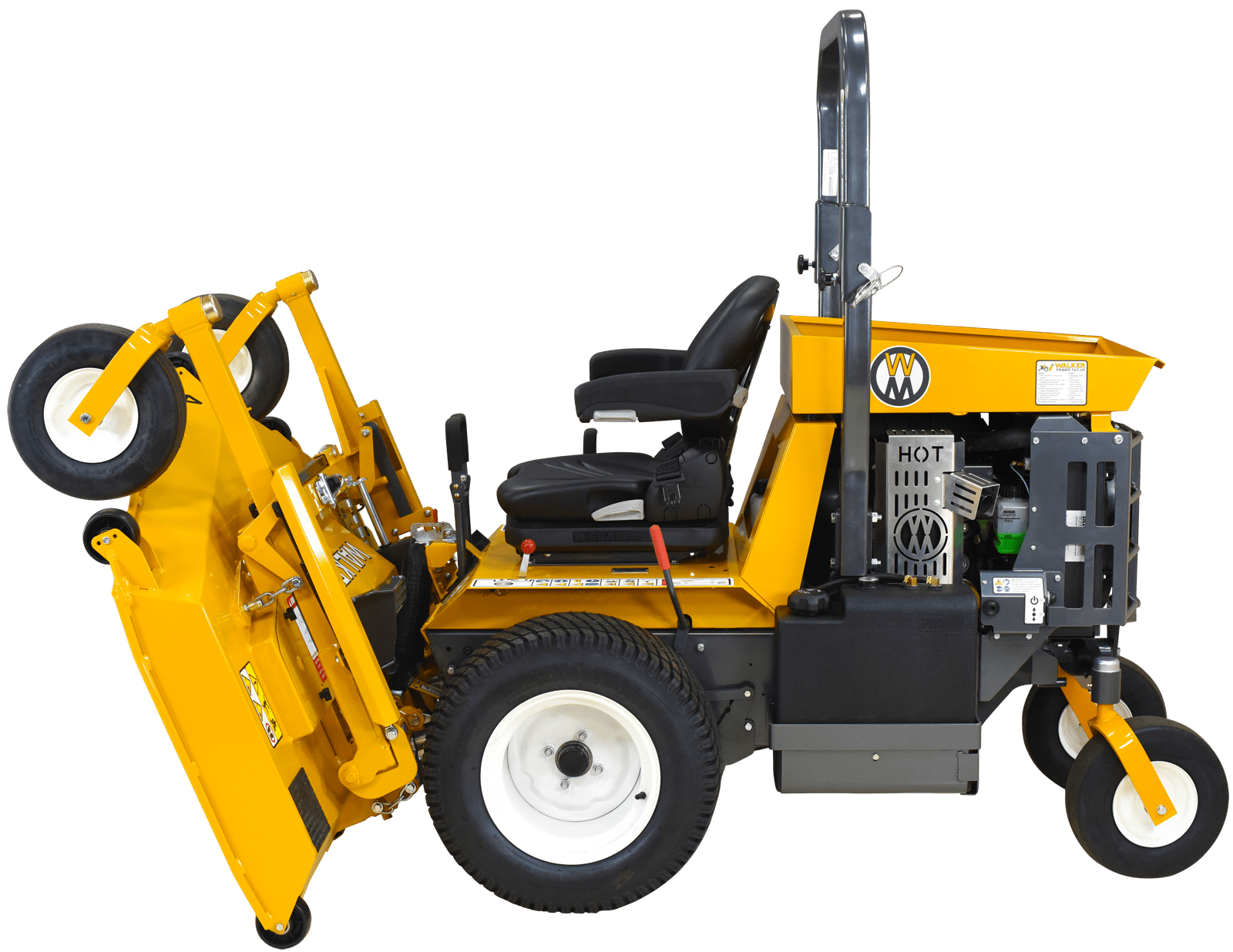 Segadora Autoportante de radio cero Walker modelo H24d - Imagen 6